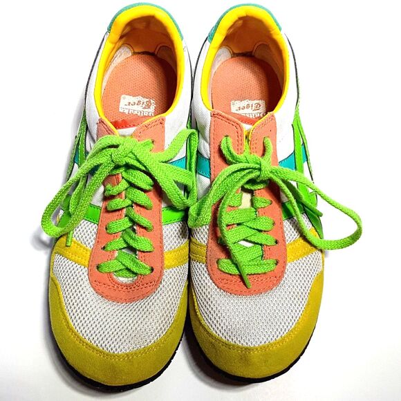 Onitsuka Tiger Ultimate 81 Sneakers Women's 6 Colorful Retro Running Shoe - Picture 3 of 8